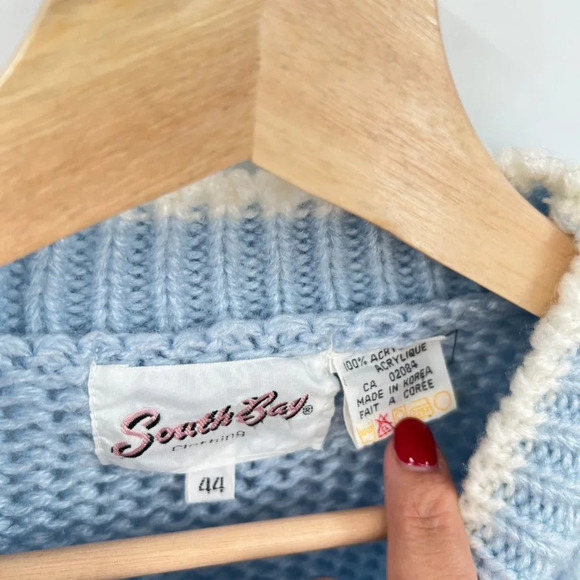 Vintage South Bay Clothing Acrylic Sweater - Picture 6 of 6